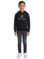 Image for Kids Girls Brand Logo Printed Hoodie,Black