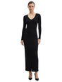 Image for Women's Ribbed Dress,Black