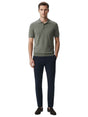 Image for Men's Plain Smooth Knitted Top,Olive Green