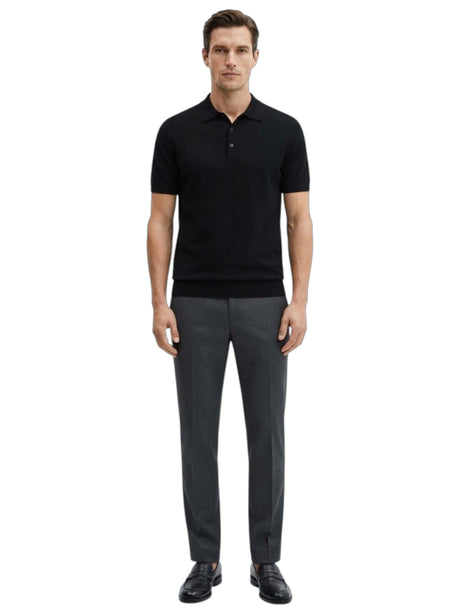 Image for Men's Textured Top,Black