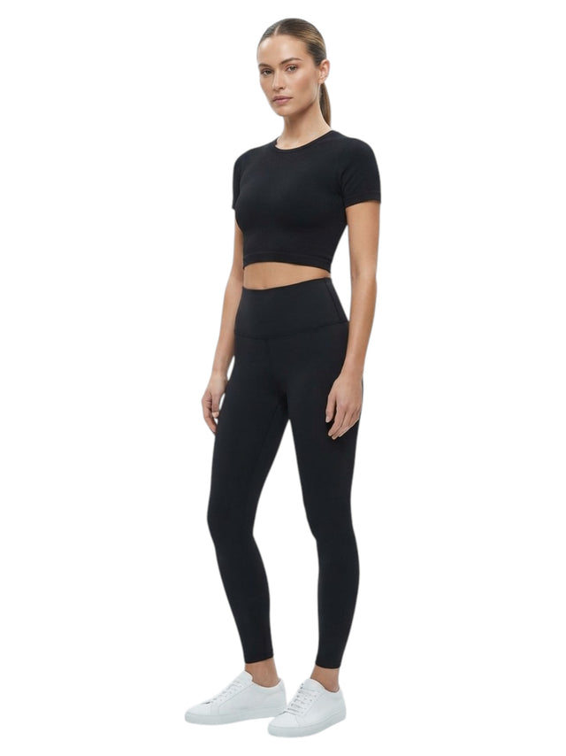 Image for Women's Ribbed Top,Black