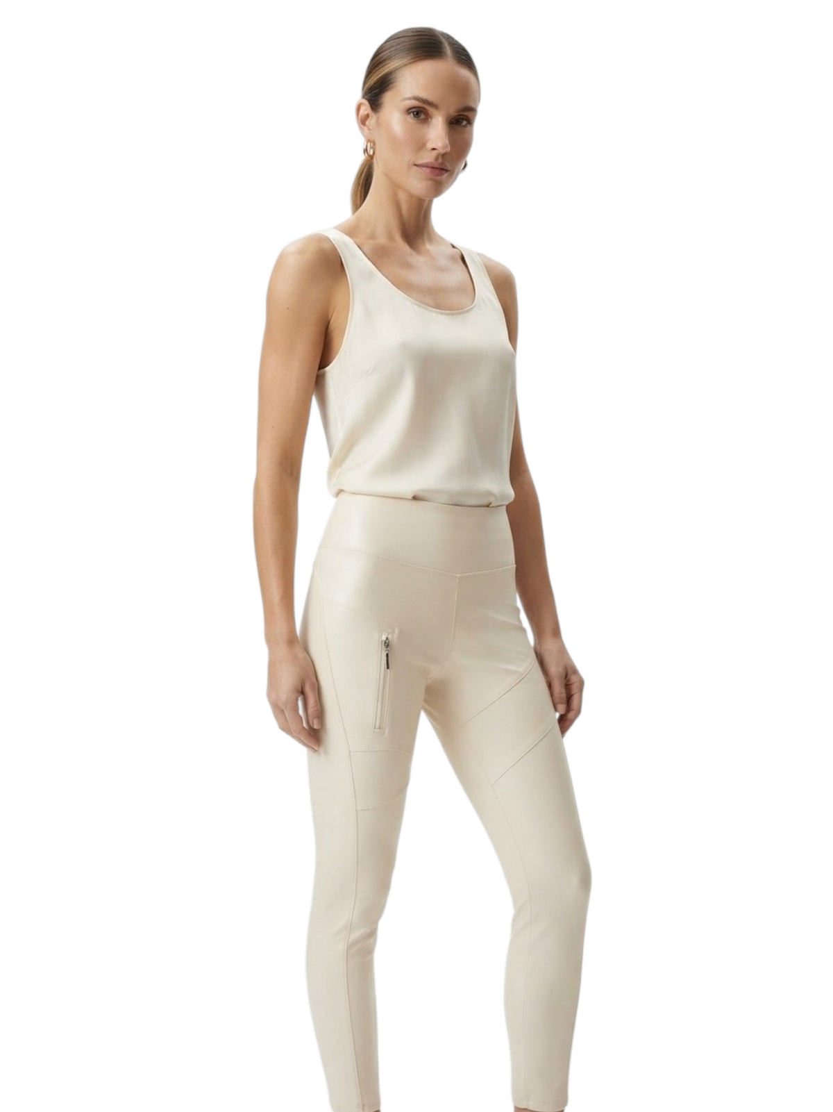 Image for Women's Plain sport Legging,Beige
