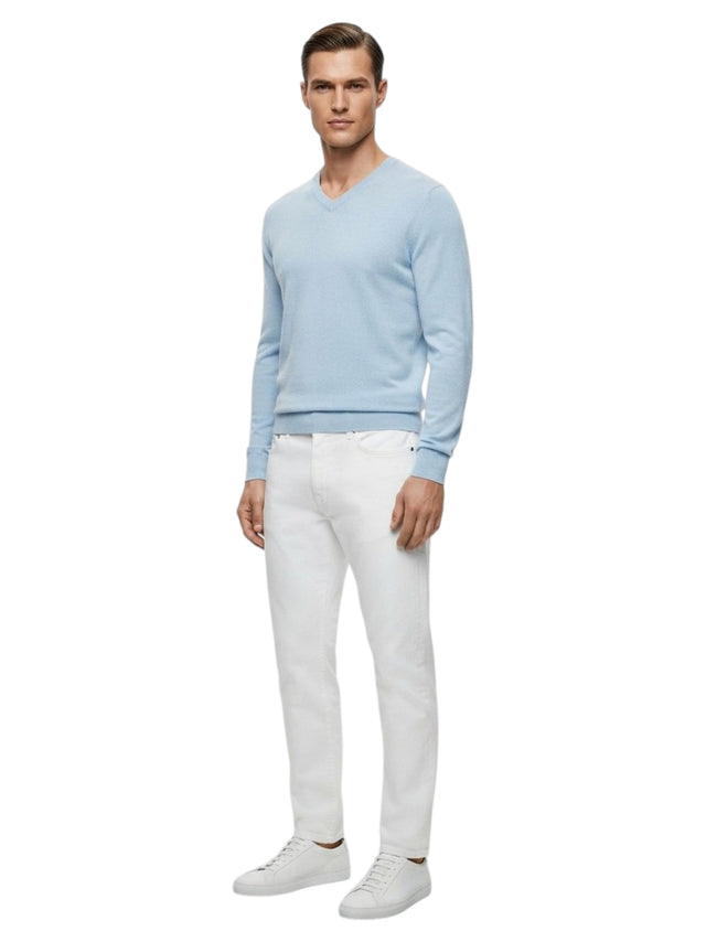 Image for Men's Plain Top,Light Blue