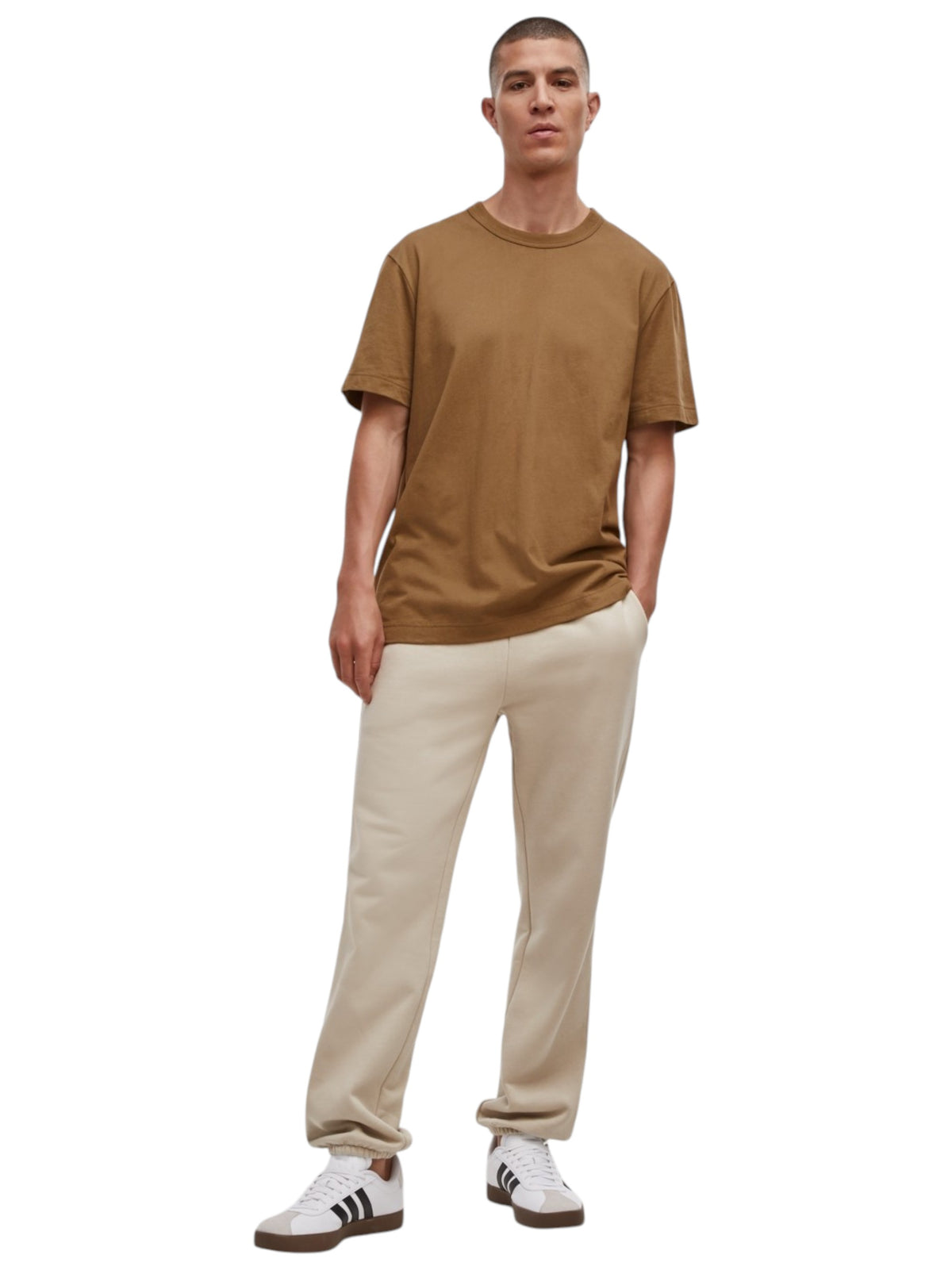 Image for Men's Plain Pants,Beige
