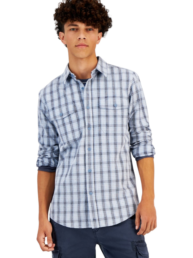 Image for Men's Printed Dress Shirt,Multi