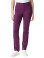 Image for Women's Plain Denim Pants,Mauve