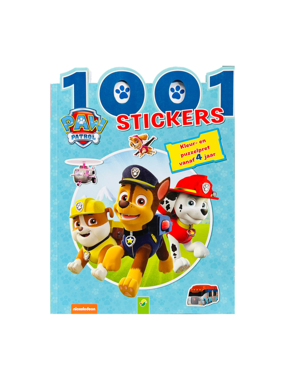Image for 1001 Sticker Boek Paw Patrol