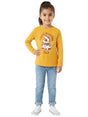 Image for Kids Girl's Printed Top,Yellow