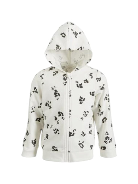 Image for Kids Girl's Printed Hoodie,White