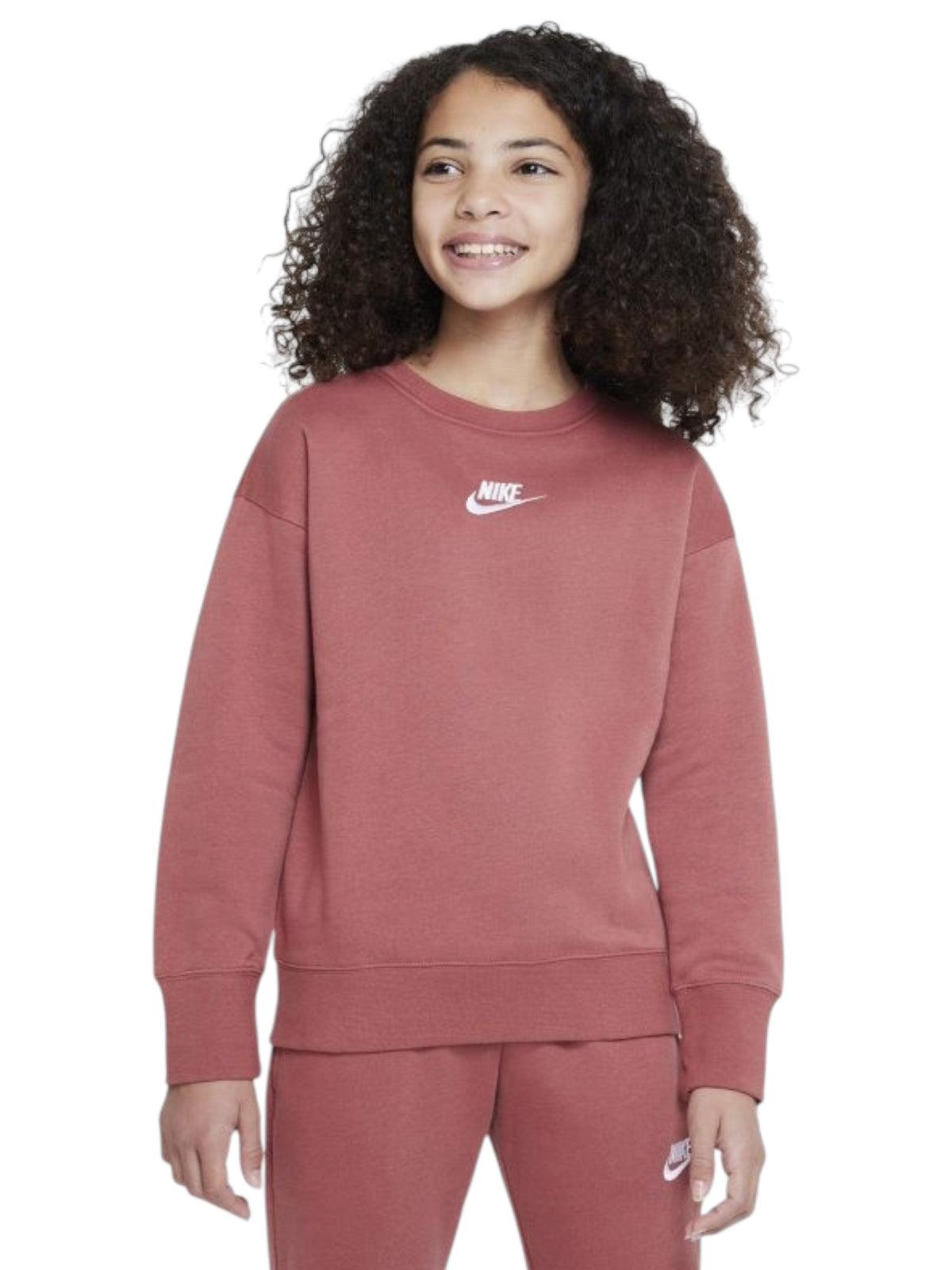 Image for Kids Girl's Plain Sweater,Pink
