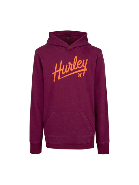 Image for Kids Boy's Brand Logo printed Hoodie,Dark Beetroot