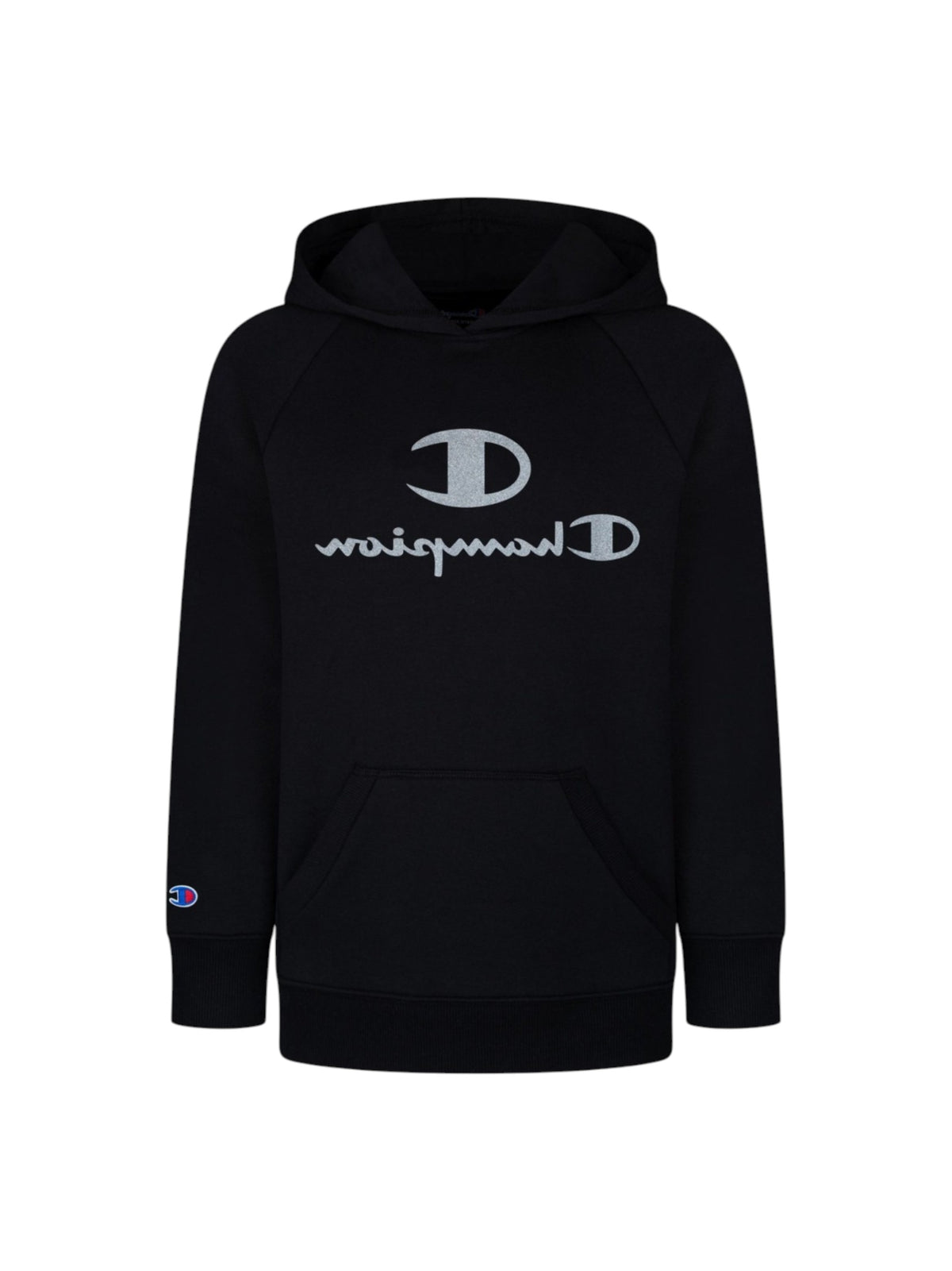 Image for Kids Girl's Brand Logo Printed Hoodie,Black