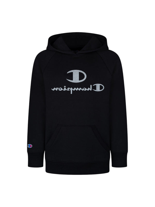Image for Kids Girl's Brand Logo Printed Hoodie,Black