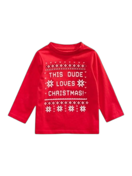 Image for Kids Boys Printed Top,Red