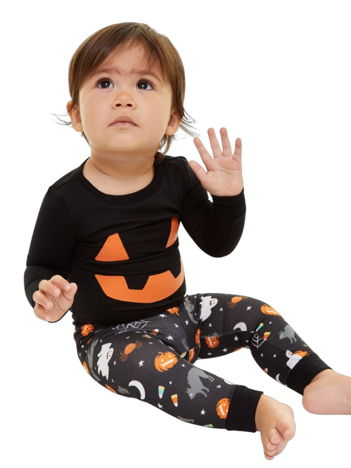 Image for Kids Boys Printed Sleepwear set,Black