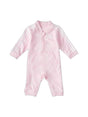 Image for Kids Girls Brand Logo Printed Jumpsuit,Pink