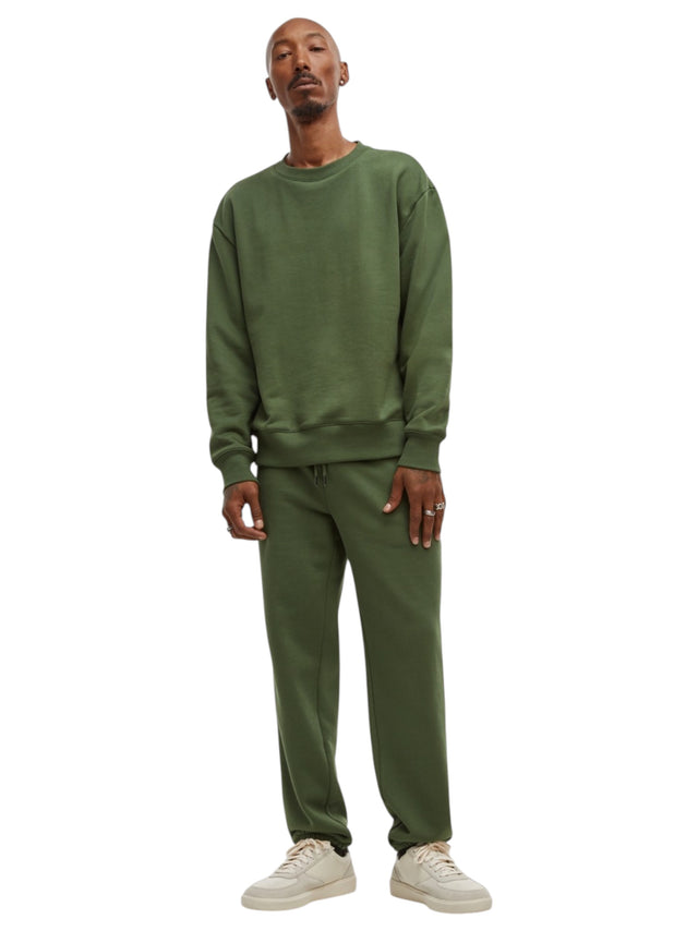 Image for Men's Plain Sweatpants,Olive Green