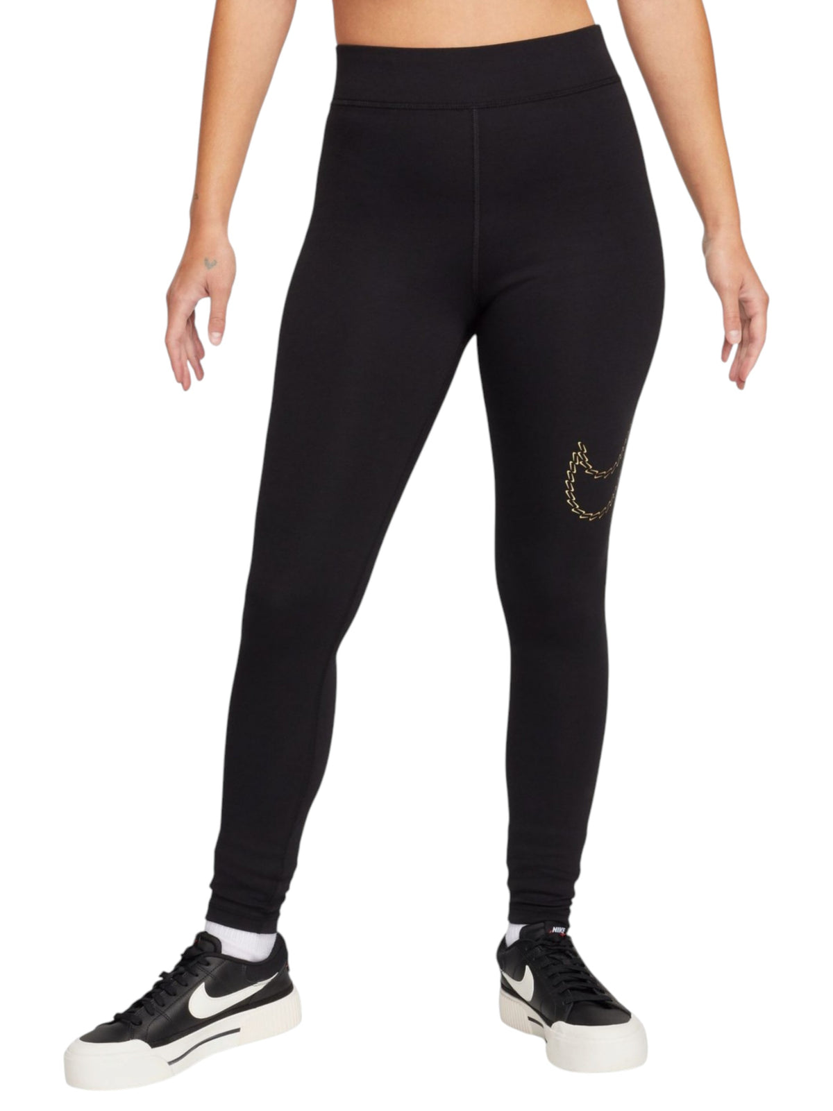 Image for Women's Brand Logo Printed Legging,Black