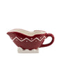Image for Christmas Gravy Boat Embossed Sleigh Shape