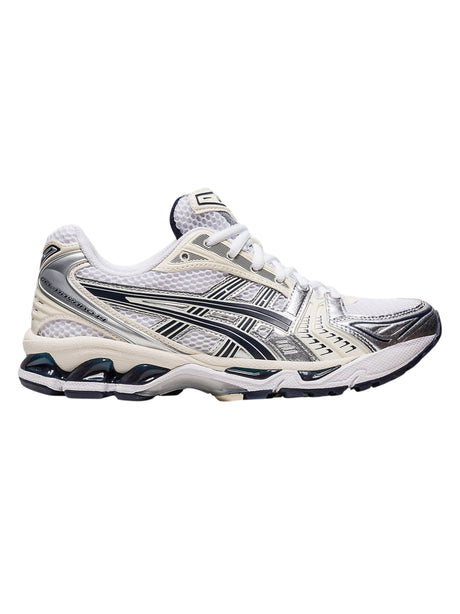 Image for Kayano 14  Asics Women's Running Shoes,White/Black