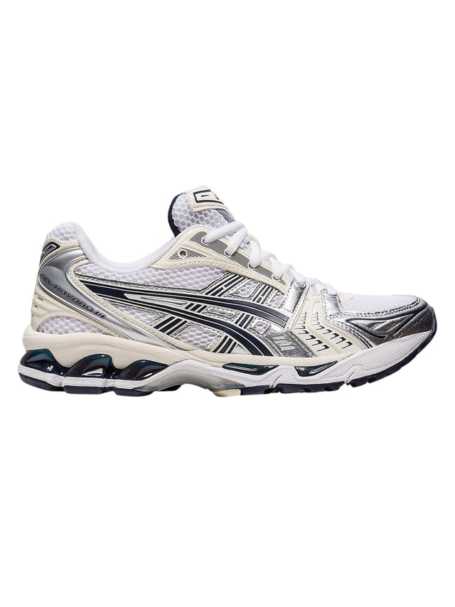 Image for Kayano 14  Asics Women's Running Shoes,White/Black