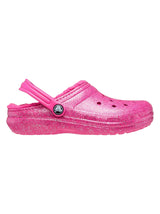 Image for Kids Girl's Lined Glitter Crocs,Pink