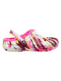 Image for Kids Girl's Lined Marbled Crocs,Multi