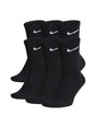 Image for Nike Men's 3 Pairs Long Socks,Black