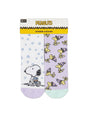 Image for Kids Girl's Set 2 Pcs Printed Thin Socks,White/Mauve