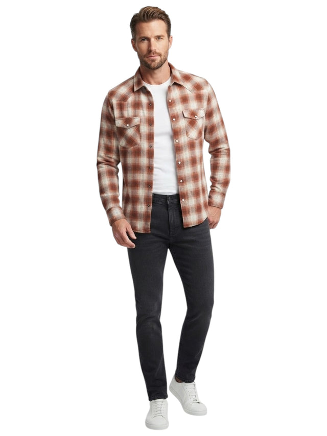 Image for Men's Plaid Dress Shirt,Multi