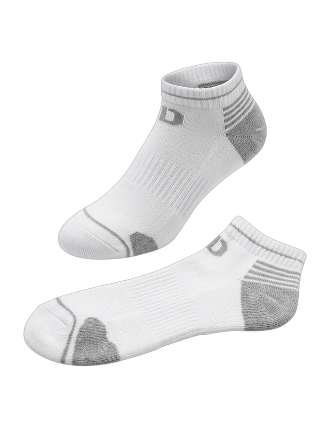 Image for Wilson Men's 3 Pairs Printed Ankle Socks,White