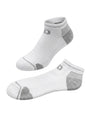 Image for Wilson Men's 3 Pairs Printed Ankle Socks,White