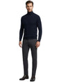 Image for Men's Plain Knitted Top,Navy Blue