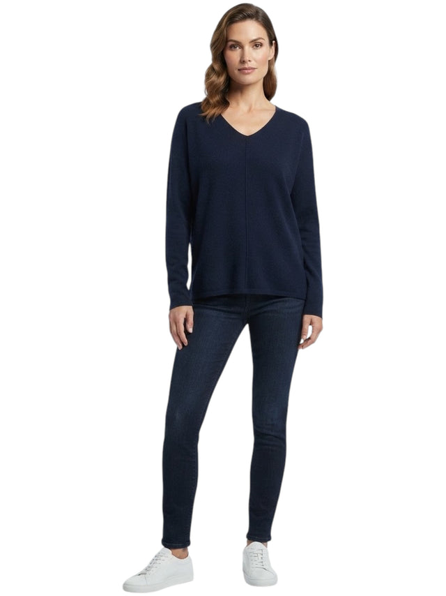 Image for Women's Plain Top,Navy Blue
