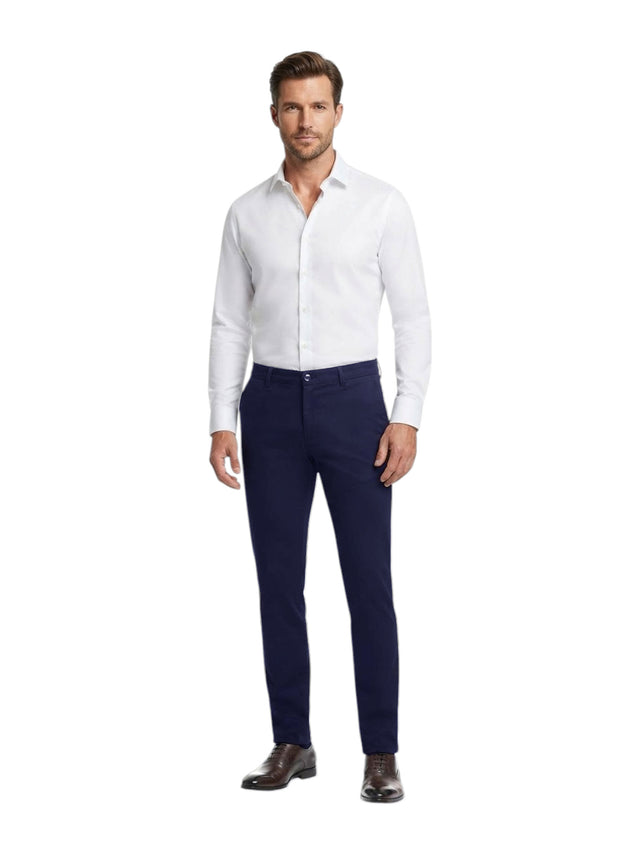 Image for Men's Plain Classic Pants,Navy