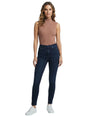 Image for Women's Ribbed Top,Dusty Rose