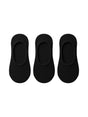 Image for CSG Men's 3 Pairs Textured Low Cut Socks,Black