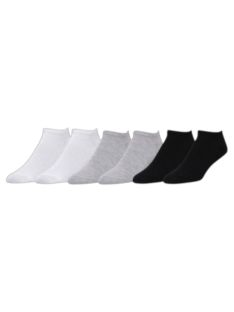 Image for CSG Men's 6 Pairs Plain Socks,Multi