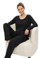 Image for Women's Plain Soft Top,Black