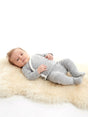 Image for Kids Boys Striped Set 2 Pcs Pants And Top,Black/White