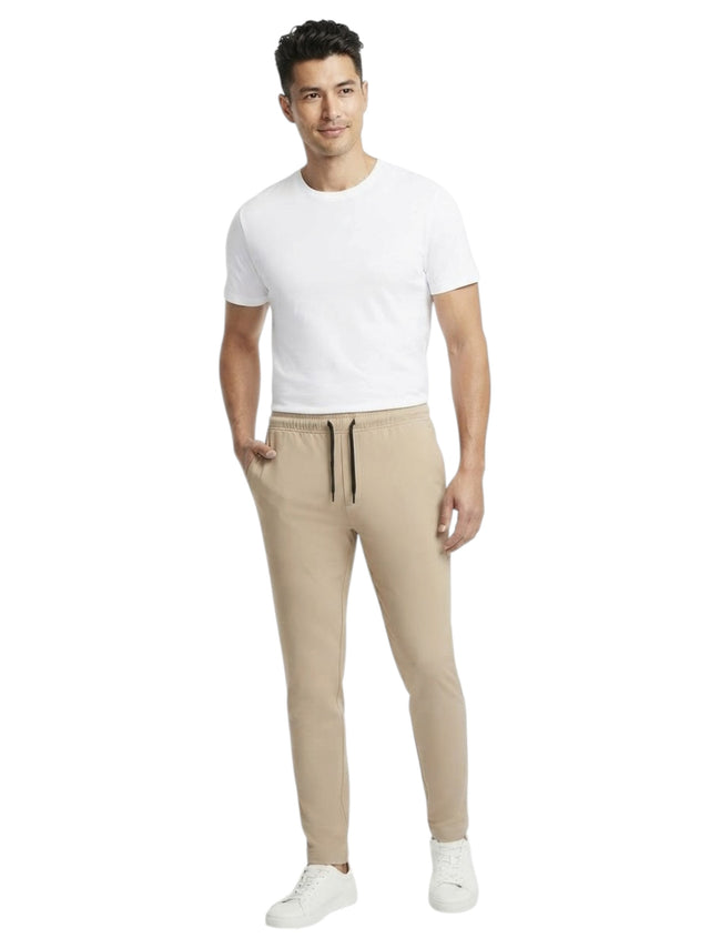 Image for Men's Plain Pants,Beige