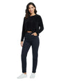 Image for Women's Ribbed Top,Black