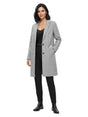 Image for Women's Plain Knitted Coat,Grey