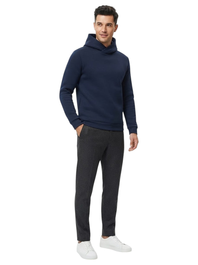 Image for Men's Plain Hoodie,Navy