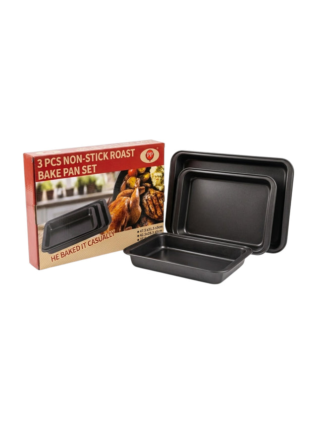 Image for Non-Stick Roast Bake Pan Set