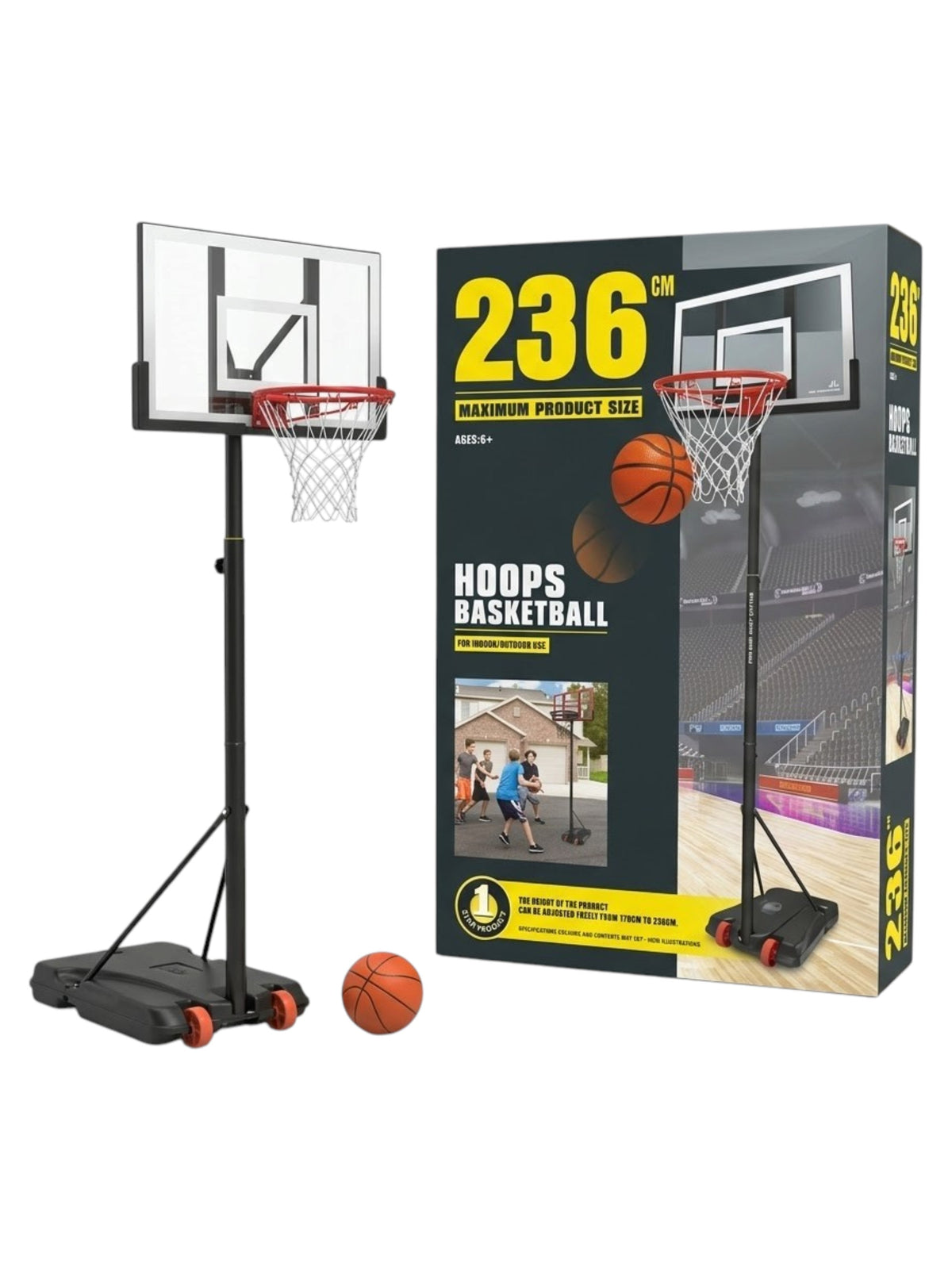 Image for Adjustable Hoops Basketball System