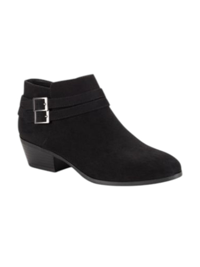 Image for Women's Plain Ankle Boots,Black