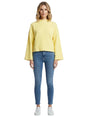 Image for Women's Plain Knitted Top,Yellow