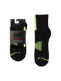 Image for LCKR Men's 3 Pairs Ribbed Knitted Thin Socks,Black