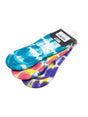 Image for CSG Women's Set 5 Pcs Tie-Dye Low Cut Socks,Multi